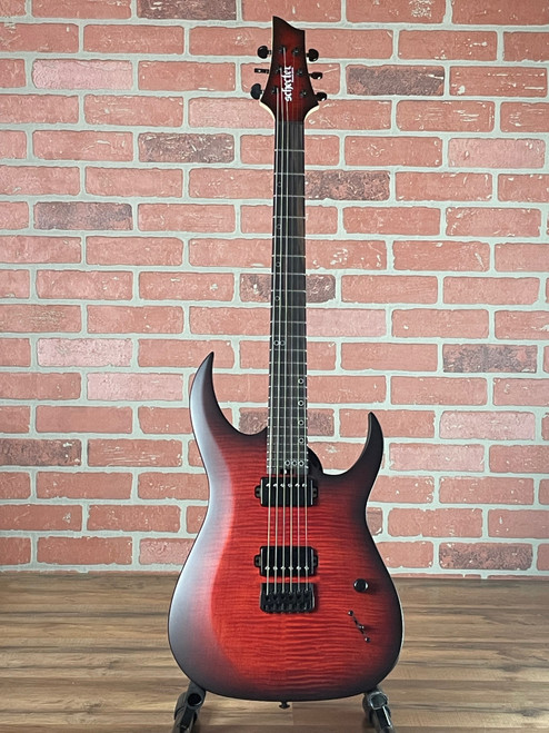 Shop Schecter USA Sunset Extreme Exotic 6 - Bird's-Eye Maple