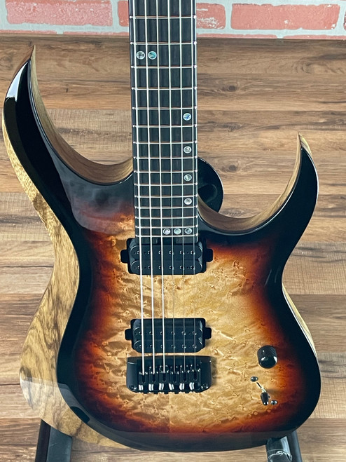 Schecter USA Sunset Extreme Exotic 6 Electric Guitar - Bronze Burst
