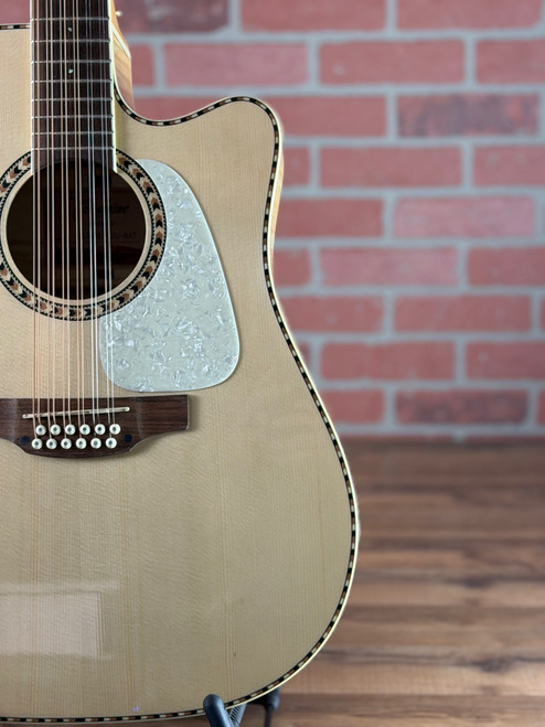 Takamine GD74CE-12U Dreadnought Cutaway 12-String Acoustic-electric Guitar - Gloss Natural