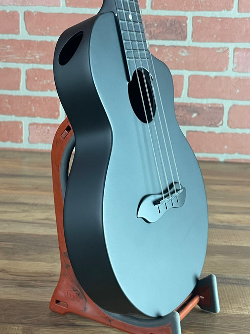 Holo Holo by Kanile'a ABS Molded Travel Concert Ukulele - Black