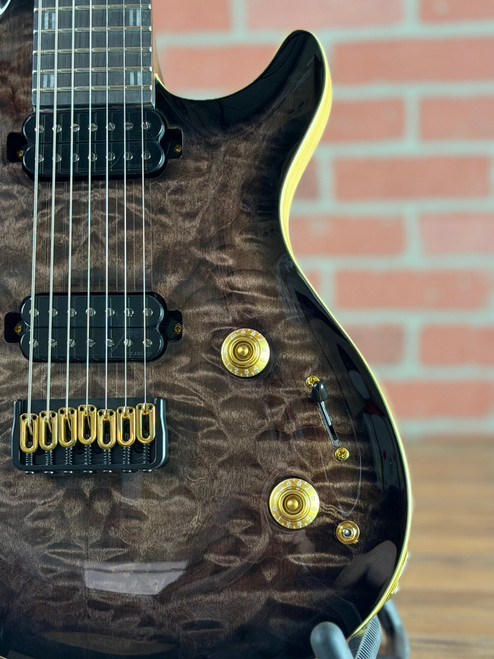 ESP LTD Javier Reyes JR-7 7-string Electric Guitar - Faded Blue Sunburst