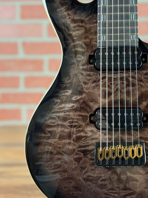 ESP LTD Javier Reyes JR-7 7-string Electric Guitar - Faded Blue Sunburst