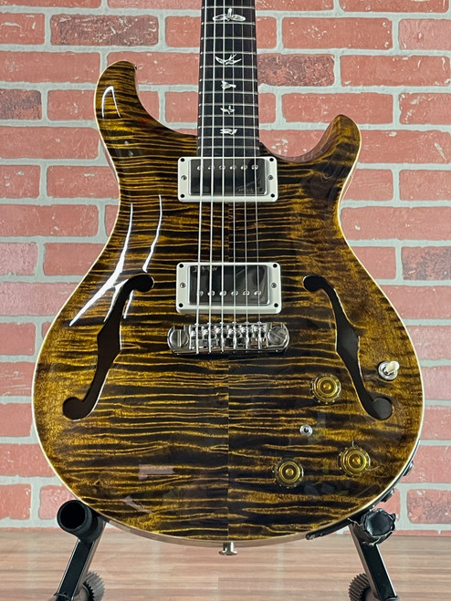 PRS Hollowbody II Piezo Electric Guitar - Yellow Tiger