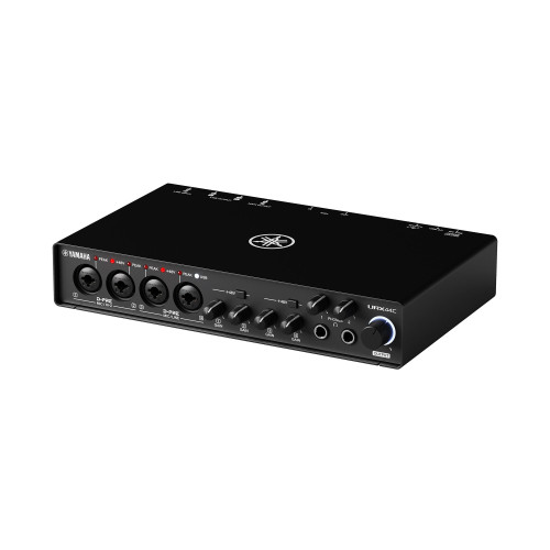 Yamaha URX44C USB-C Audio Interface with Software Suite - Black