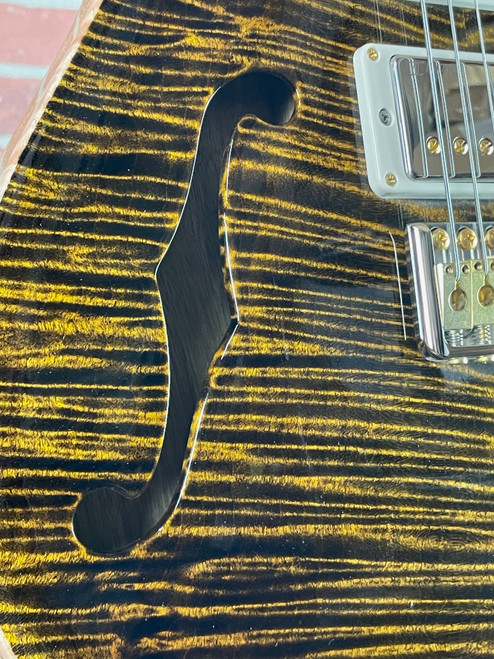 PRS 40th Anniversary Special Semi-hollow 22 Limited Edition Electric Guitar - Yellow Tiger