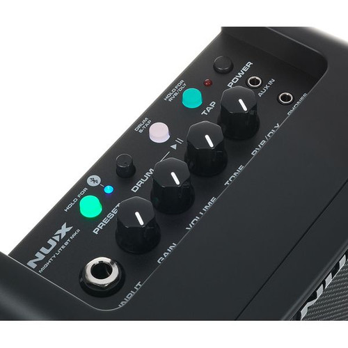 NuX Mighty Lite BT MKII 3-watt Desktop Modeling Amplifier - Black w/ Red