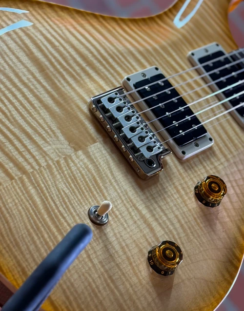 PRS CE 24 Flamed Maple Select Top Electric Guitar - Vintage Natural