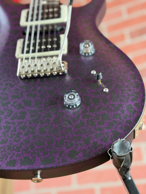 PRS CE-24 Special Sprayer's Choice Flame Maple Select Top Electric Guitar - Purple Leopard