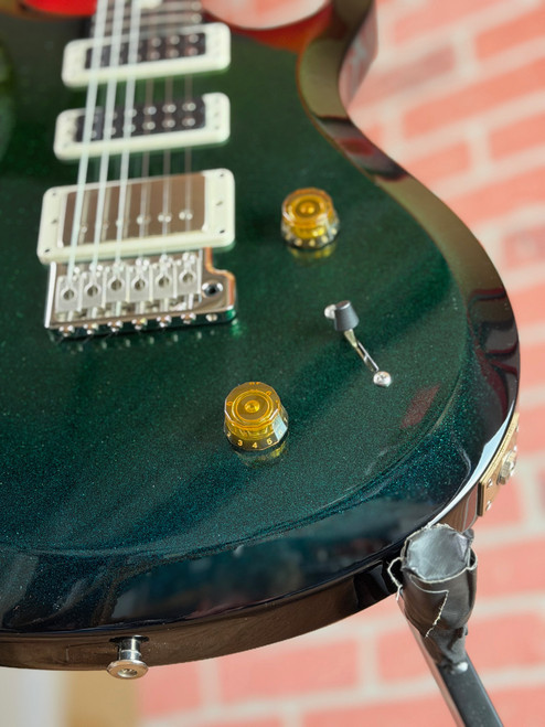 PRS S2 Studio Sprayer's Choice Electric Guitar - Green Sparkle Burst