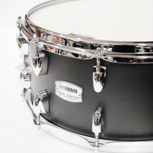 Yamaha TMS1465 LCS Tour Custom Maple 6.5"x14" Snare Drum - Licorice Satin
