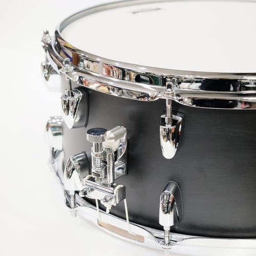 Yamaha TMS1465 LCS Tour Custom Maple 6.5"x14" Snare Drum - Licorice Satin