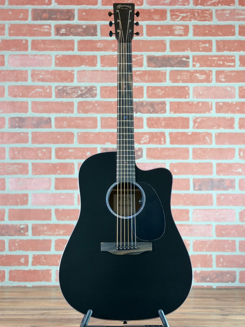 Shop Martin DC-10E Modern Black Left-Handed Guitar | No Limit