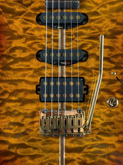 Schecter USA Custom Shop CET 50th Anniversary Electric Guitar - Golden Anniversary (13 out of 50)