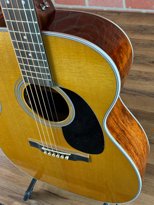 Martin Road Series 000E Retro Plus Granadillo Acoustic-Electric Guitar - Natural Aging Toner