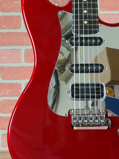 Godin Lerxst Grace Alex Lifeson Signature Electric Guitar - Grace Red w/ Floyd Rose