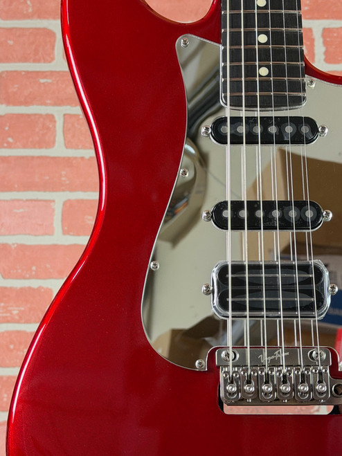 Godin Lerxst Grace Alex Lifeson Signature Electric Guitar - Grace Red with Floyd Rose