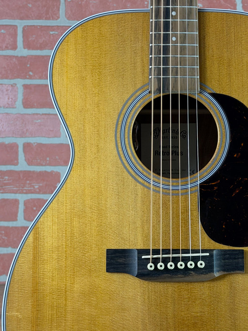 Martin Road Series 000E Retro Plus Granadillo Acoustic-Electric Guitar  - Natural Aging Toner