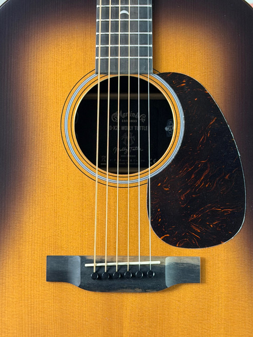 Martin D-X2E X Series Molly Tuttle Acoustic-Electric Guitar - Vintage Sunburst