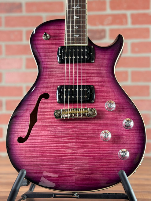 PRS SE Zach Myers 594 Semi-Hollow Electric Guitar - Elderberry Burst