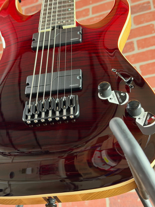 Schecter C-7 SLS Elite 7-String Electric Guitar - Blood Burst