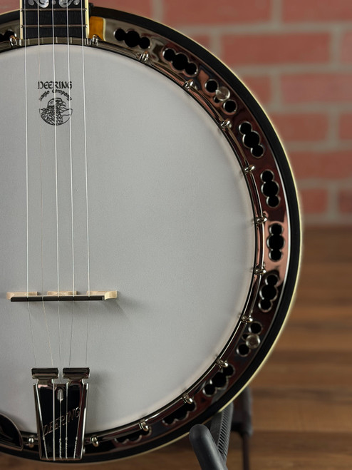 Deering Calico 5-String Banjo - Honey Amber
