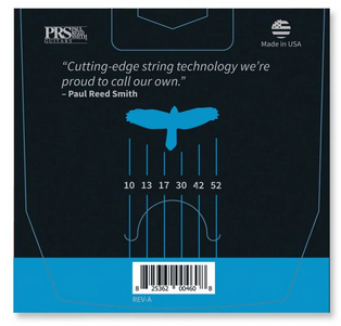 PRS - Signature Elecric Guitar Strings - 10-52 - Light Top Heavy Bottom, High-Output Electric Guitar Strings (Single Set)