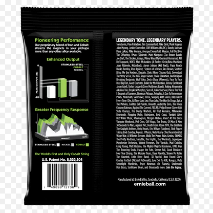 Ernie Ball - Regular Slinky Cobalt Electric Bass Guitar Strings -  .045-.130 5 String