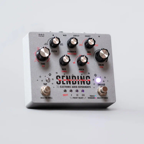 Electronic Audio Experiments Sending V2 Digitally Controlled Analog Delay Pedal