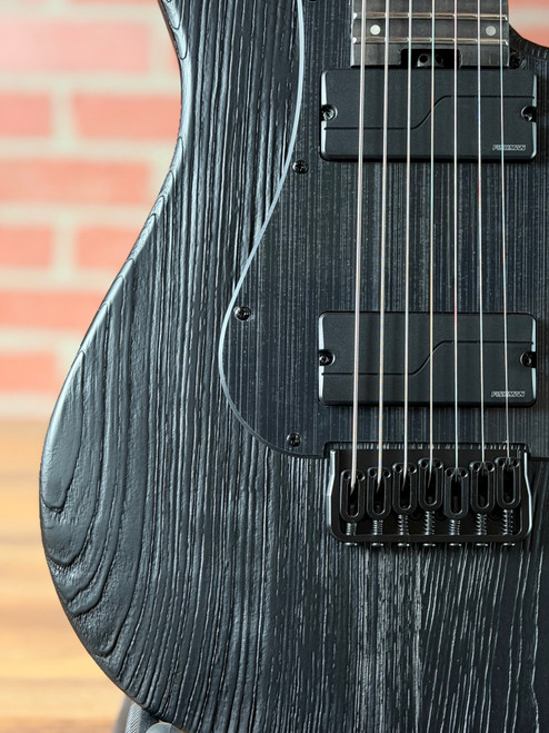 ESP LTD SN-1007HT Baritone 7-String Electric Guitar - Black Blast