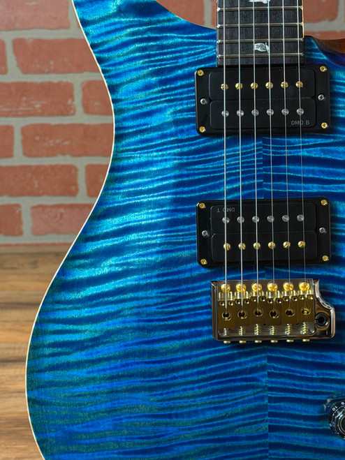 PRS Custom 24 10-Top Limited Edition Electric Guitar - Arctic Blue