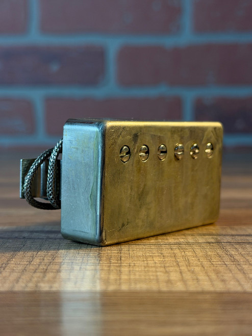 Pin-Up Custom Guitars Nickel "Patent Denied" Custom Humbucker Set - Rough Cast Alnico V