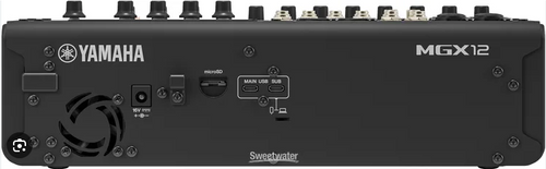 Yamaha MGX12 18-Channel Digital Mixing Console - Black