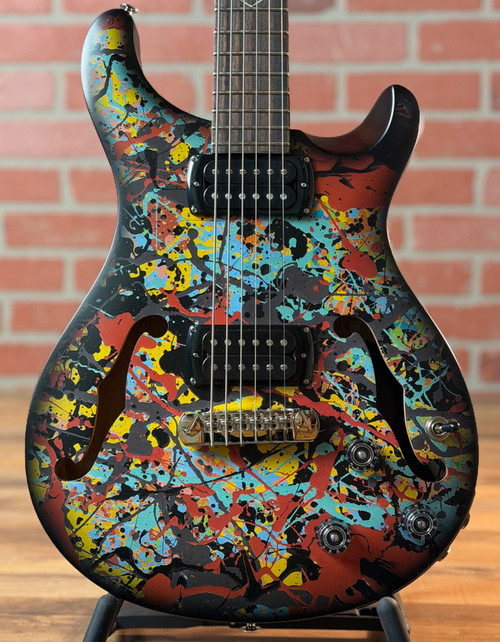 PRS SE Ed Sheeran Hollowbody I Piezo Baritone Electric Guitar - Cosmic Splash