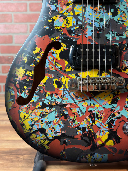 PRS SE Ed Sheeran Hollowbody I Piezo Baritone Electric Guitar - Cosmic Splash