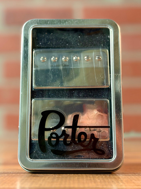 Porter Pickups Anthem PAF Humbucker Pickup Set - Nickel Silver