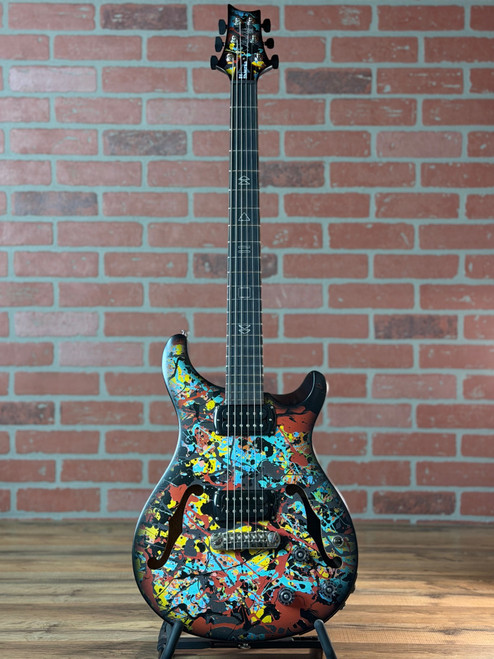 PRS SE Ed Sheeran Hollowbody I Piezo Baritone Electric Guitar - Cosmic Splash