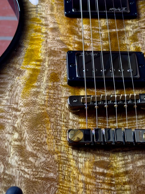 PRS McCarty 594 Sprayer's Choice Mango Top Limited Edition Electric Guitar - Custom Black Gold Burst