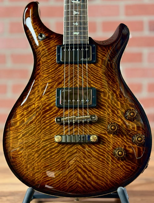 PRS McCarty 594 Mango Top Limited Edition Electric Guitar - Black Gold Burst (Natural Binding)