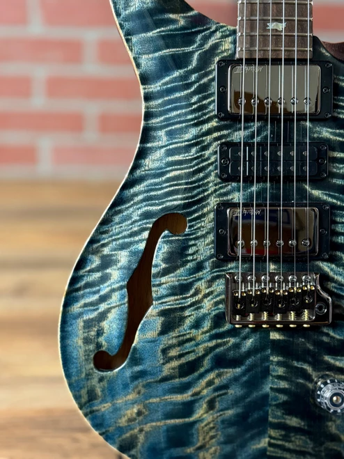 PRS Special Mango Top Limited Edition Semi-hollow Electric Guitar - Faded Whale Blue