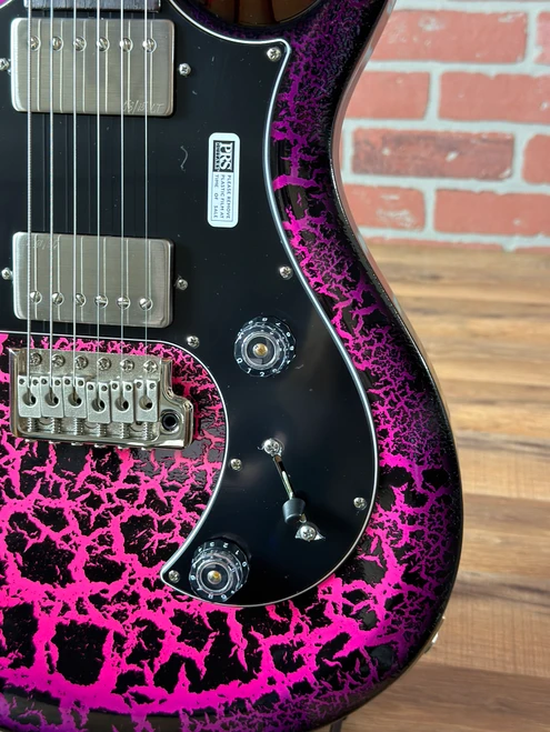 PRS S2 Standard 24 Electric Guitar - Pink Crackle