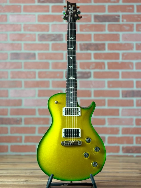 PRS Tremonti Signature Sprayer's Choice Electric Guitar - Custom Leprechaun Tooth with Lime Green Burst