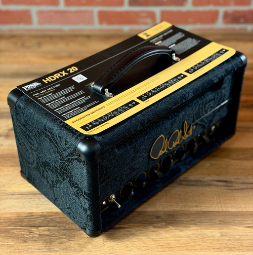 PRS HDRX 20-watt Tube Electric Guitar Amp Head - Black Paisley