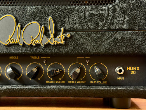 PRS HDRX 20-watt Tube Electric Guitar Amp Head - Black Paisley