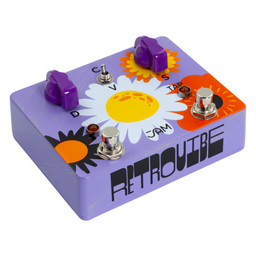 JAM Pedals RetroVibe Mk.4 Chorus + Vibrato Effect Pedal