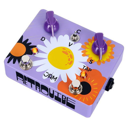JAM Pedals RetroVibe Mk.4 Chorus + Vibrato Effect Pedal