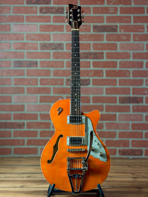 Duesenberg Starplayer CBR Semi-hollowbody Electric Guitar - Transparent Orange