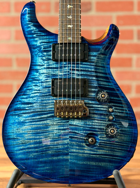 PRS Custom 24-08 10-Top Electric Guitar - Private Stock Custom Blue (with Stained Neck)