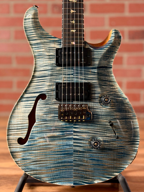 PRS Custom 24 Semi-hollow Limited Edition Electric Guitar - Faded Indigo