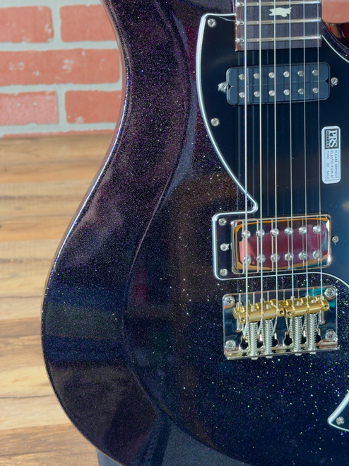 PRS S2 Vela Sprayer's Choice Electric Guitar - Custom Black Rainbow Holoflake