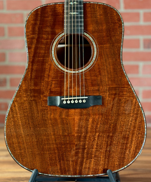 Martin Custom Shop 2026 NAMM Show Special 14-Fret Dreadnought Acoustic Guitar - Quilted Sapele